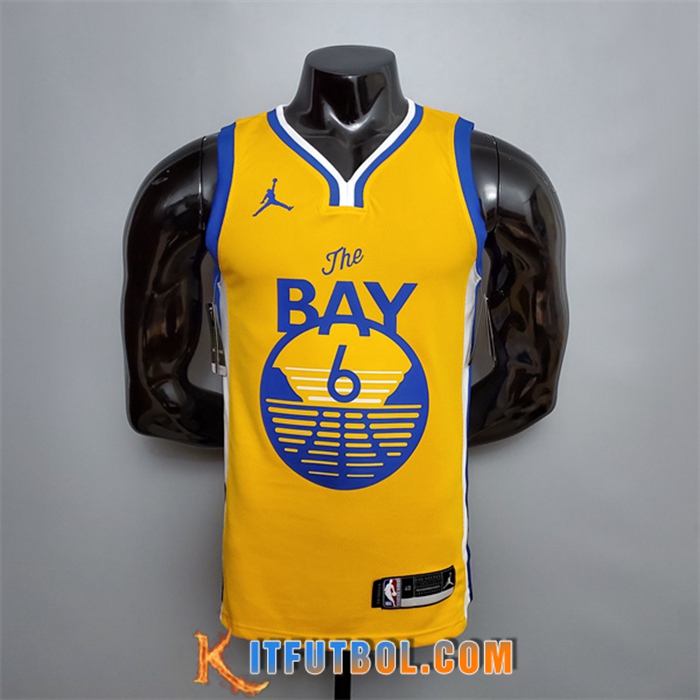 Nueva Camisetas Golden State Warriors (Young #6) Amarillo