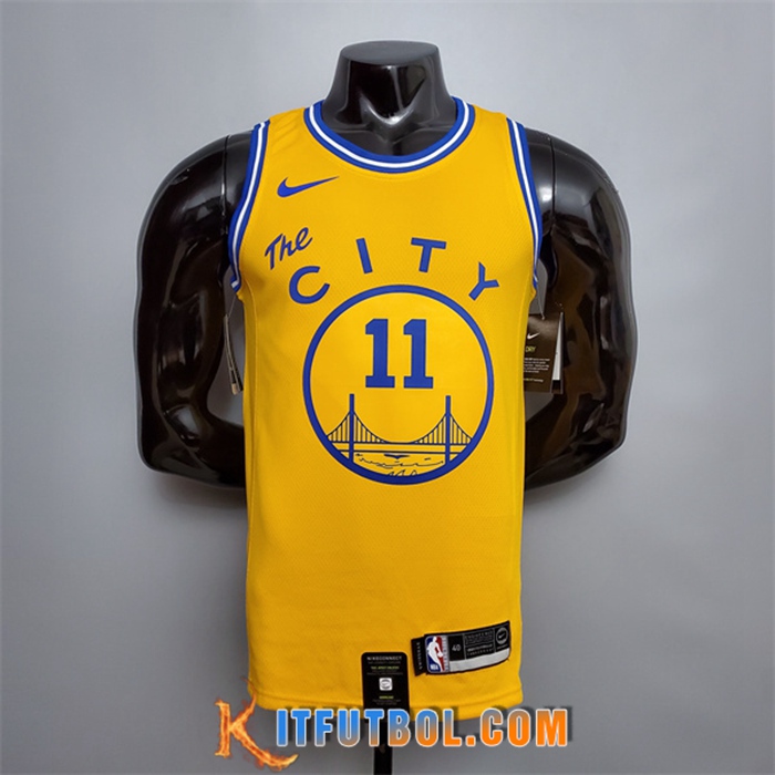 Camisetas Golden State Warriors (Thompson #11) Amarillo Tram Version