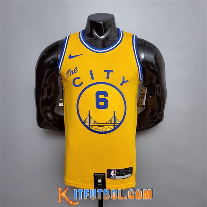 Camisetas Golden State Warriors (Young #6) Amarillo Tram Version