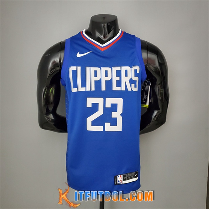 Camisetas Los Angeles Clippers (Williams #23) Azul Limited Edition