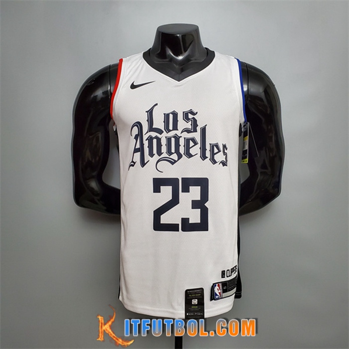 Camisetas Los Angeles Clippers (Williams #23) Blanco