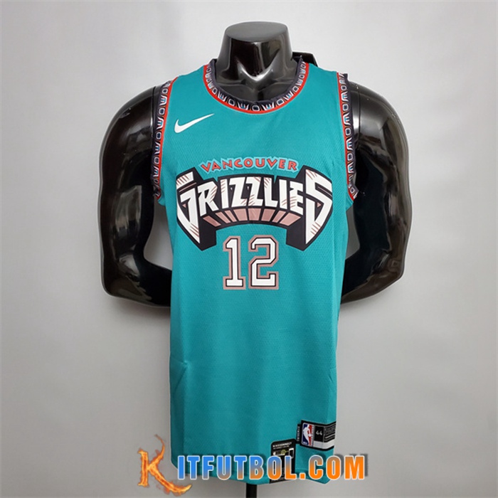 Camisetas Memphis Grizzlies (Morant #12) Verde