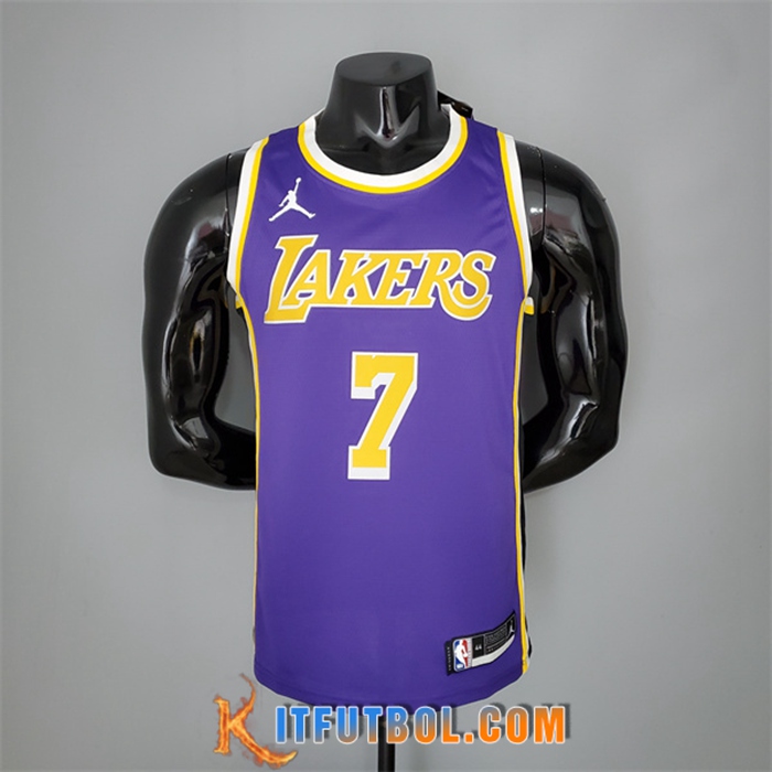 Camisetas Los Angeles Lakers (Anthony #7) Púrpura