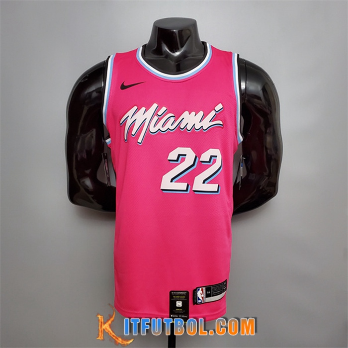 Camisetas Miami Heat (Butler #22) Rosa