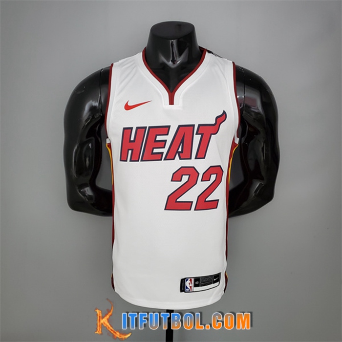 Camisetas Miami Heat (Butler #22) Blanco