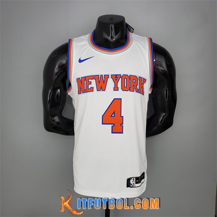 Camisetas New York Knicks (Rosa #4) 2021 Blanco