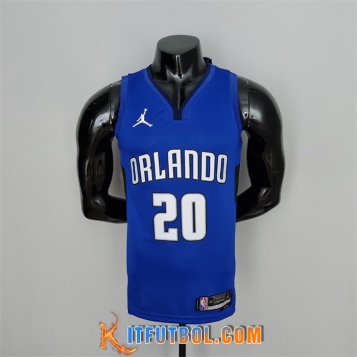 Camisetas Orlando Magic (Fultz #20) Azul 75th Anniversary