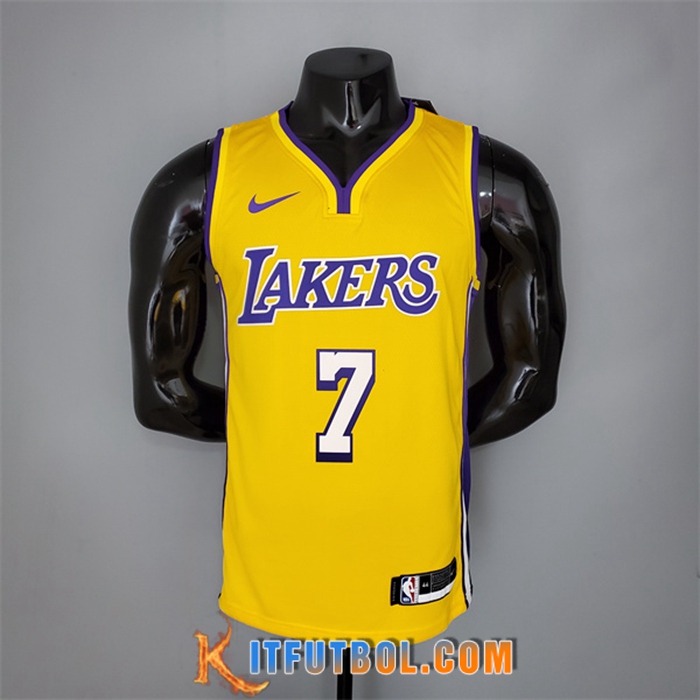 Camisetas Los Angeles Lakers (Anthony #7) Amarillo