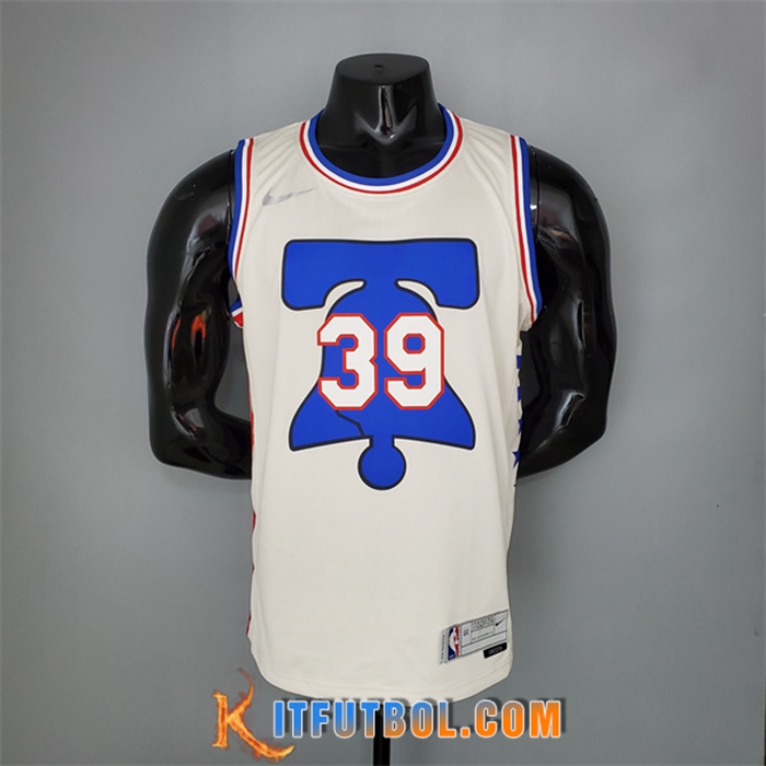 Camisetas Philadelphia 76ers (Howard #39) 2021 Beige Bonus Edition
