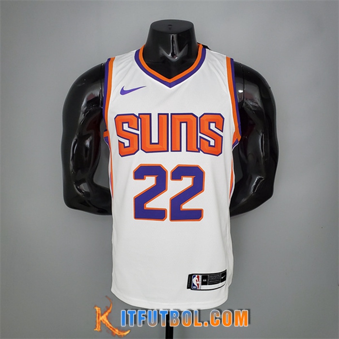 Camisetas Phoenix Suns (Ayton #22) Blanco