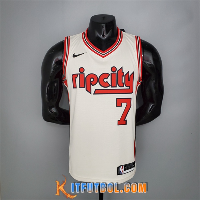 Camisetas Portland Trail Blazers (Roy #7) Beige