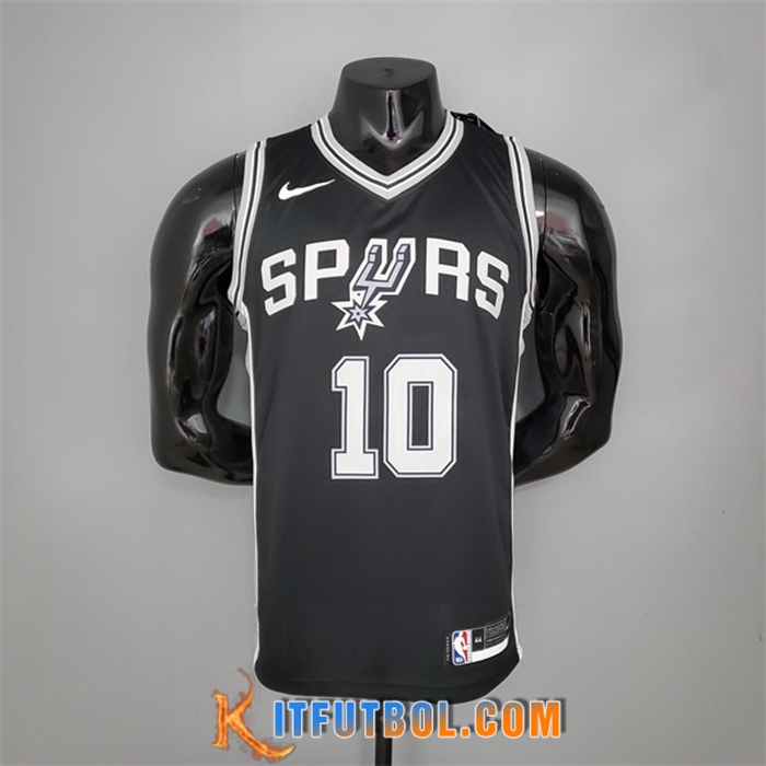 Camisetas San Antonio Spurs (DeRozan #10) Negro
