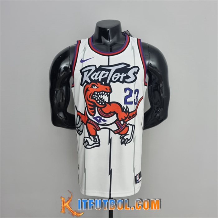 Camisetas Toronto Raptors (Vanvleet #23) Blanco