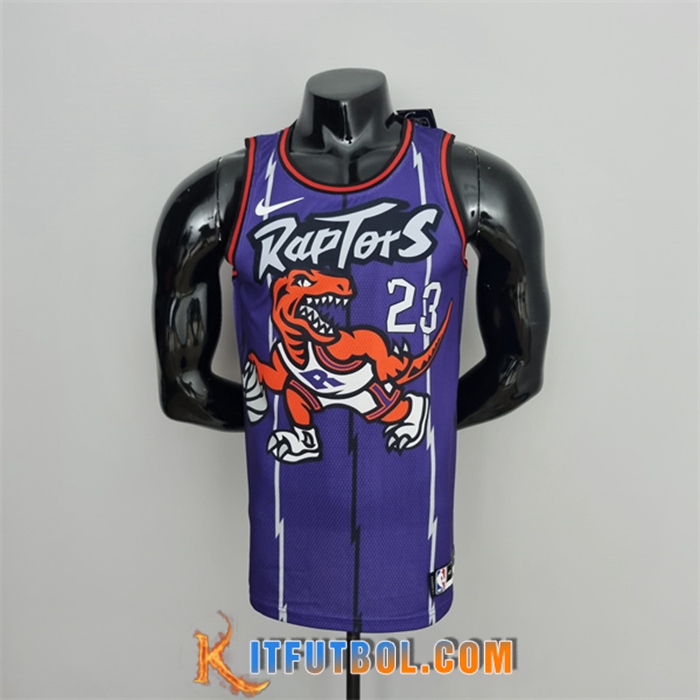 Camisetas Toronto Raptors (Vanvleet #23) Púrpura