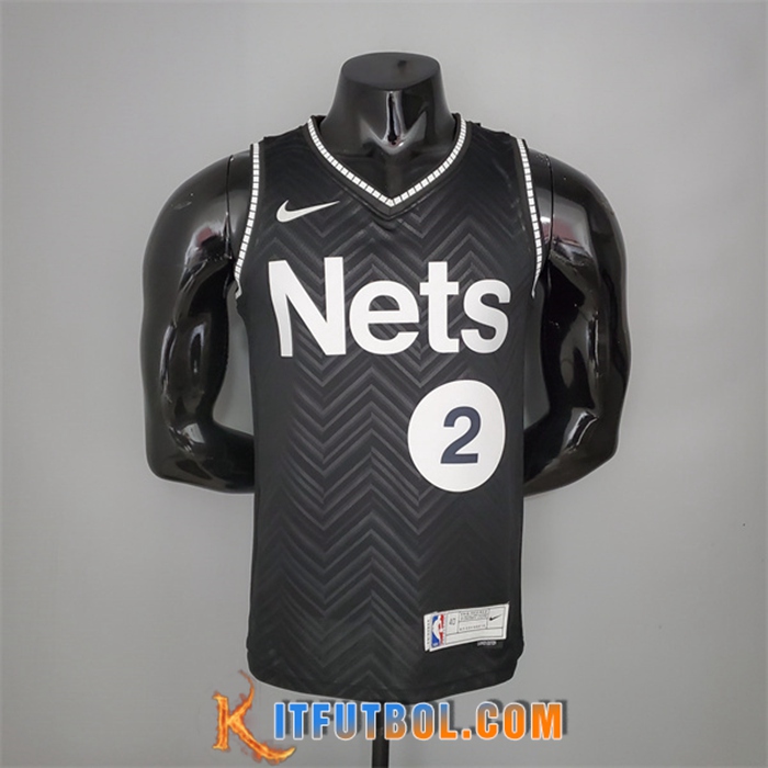 Camisetas Brooklyn Nets (Gfiffin #2) 2021 Negro Bonus Edition