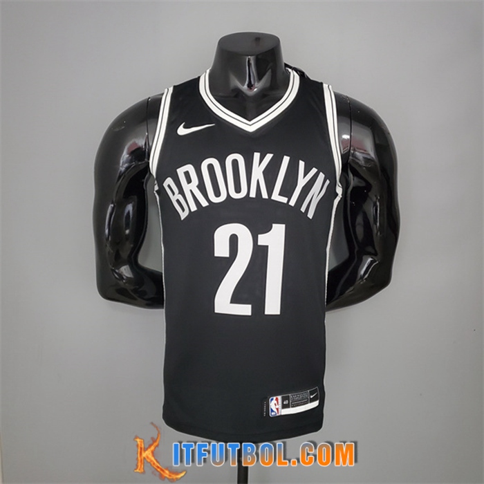 Camisetas Brooklyn Nets (Aldridge #21) Negro
