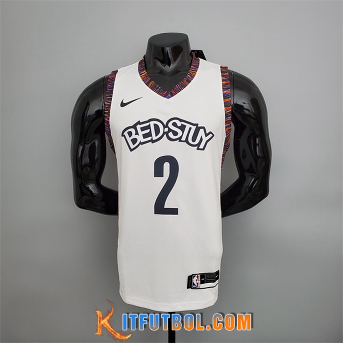 Camisetas Brooklyn Nets (Griffin #2) Blanco City Version