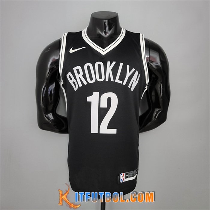 Camisetas Brooklyn Nets (Harris #12) Negro