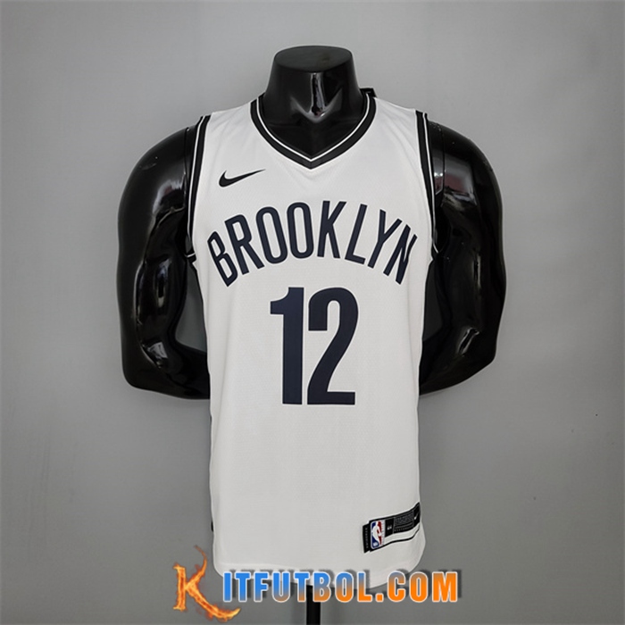 Camisetas Brooklyn Nets (Harris #12) Blanco
