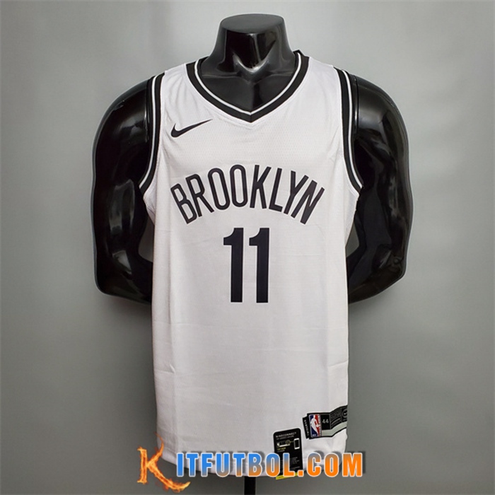 Camisetas Brooklyn Nets (Irving #11) Blanco