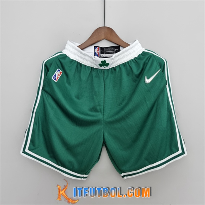 Cortos NBA Boston Celtics Verde 75th Anniversary