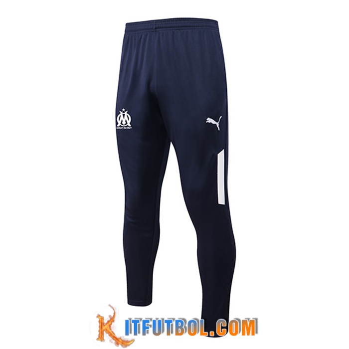 Pantalon Entrenamiento Marsella Azul marinoe/Blanco 2022/2023