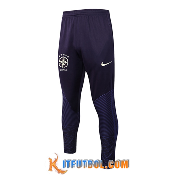 Pantalon Entrenamiento Brasil Azul marinoe 2022/2023