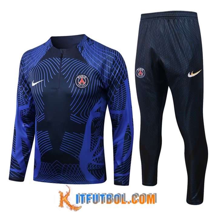 Chandal Equipos De Futbol PSG Pattern Azul marino 2022/2023