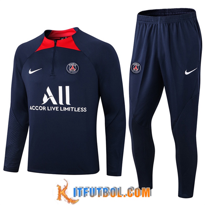 Chandal Equipos De Futbol PSG Azul marino/Rojo 2022/2023