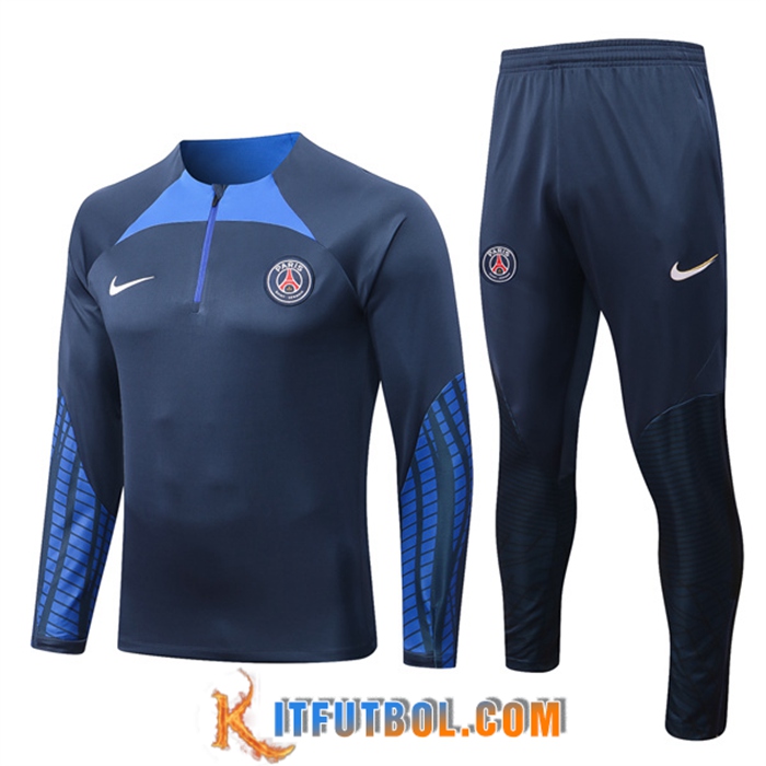 Chandal Equipos De Futbol NIKE PSG Azul marino 2022/2023