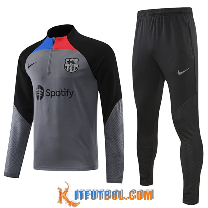 Chandal Equipos De Futbol FC Barcelona Gris 2022/2023