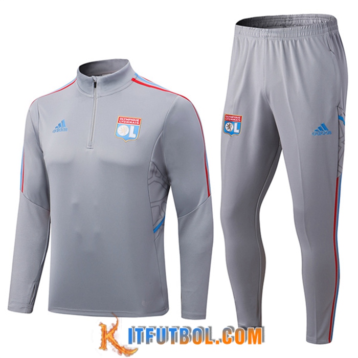 Chandal Equipos De Futbol Lyon Gris 2022/2023
