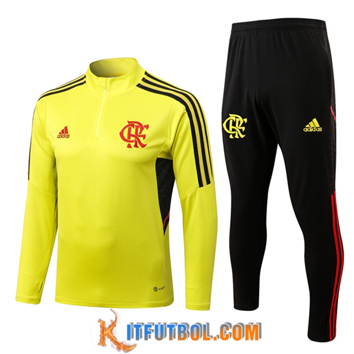 Chandal Equipos De Futbol Flamenco Amarillo 2022/2023