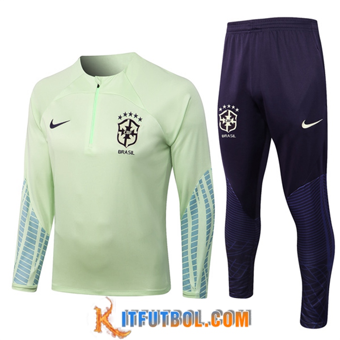 Chandal Equipos De Futbol Brasil Verde 2022/2023