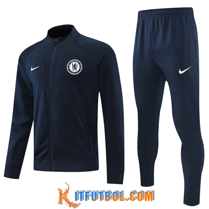 Chandal Equipos De Futbol - Chaqueta FC Chelsea Negro 2022/2023