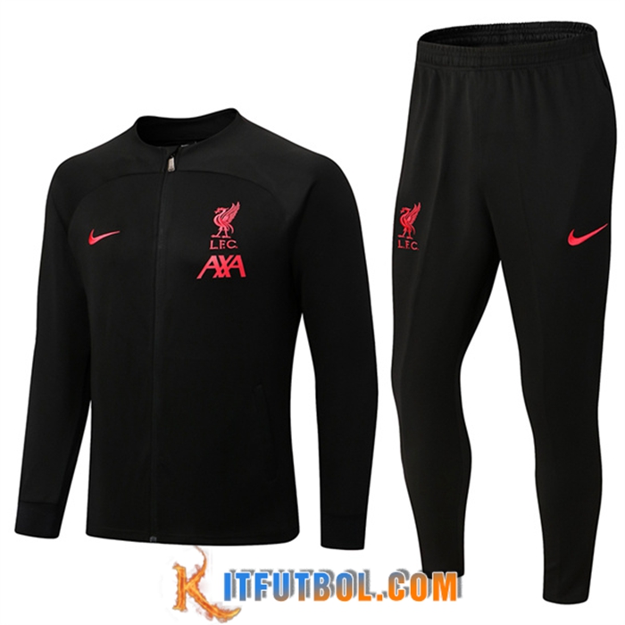 Chandal Equipos De Futbol - Chaqueta FC Liverpool Negro 2022/2023