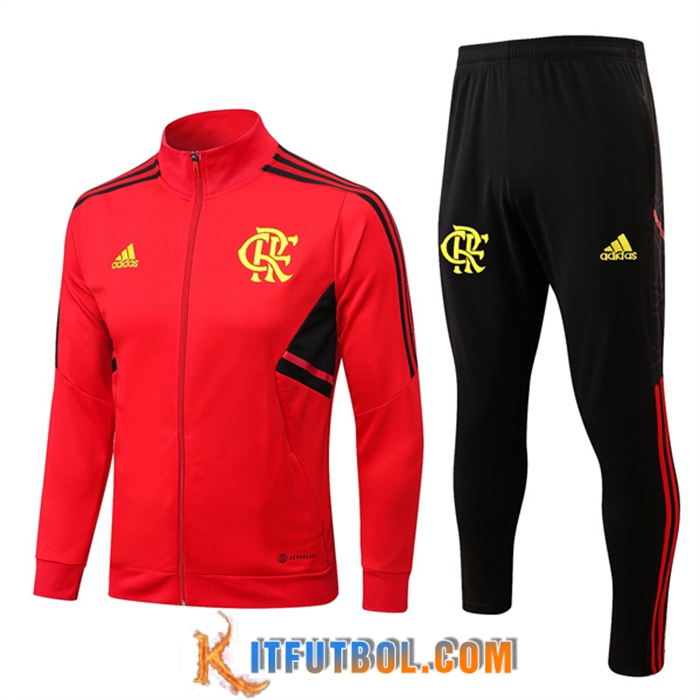 Chandal Equipos De Futbol - Chaqueta Flamenco Rojo 2022/2023