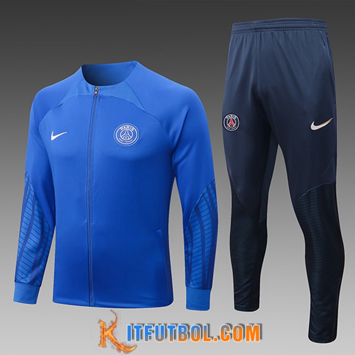Chandal Equipos De Futbol - Chaqueta PSG Ninos Azul 2022/2023