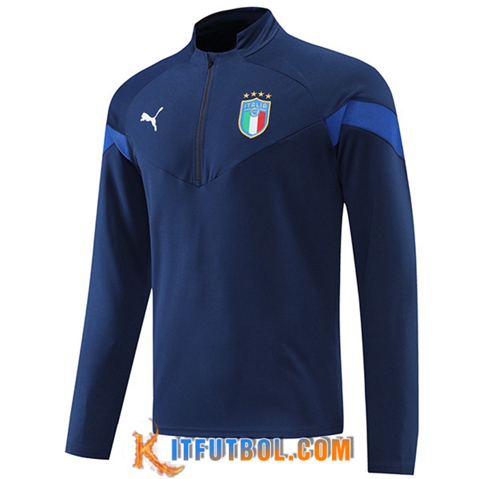 Sudadera De Entrenamiento Italia Azul marino 2022/2023
