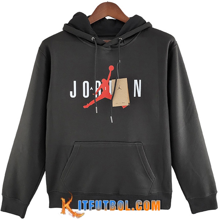 Sudadera De Entrenamiento Capucha Jordan PSG Negro 2022/2023 -02