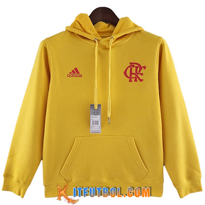Sudadera De Entrenamiento Capucha Flamenco Gris 2022/2023