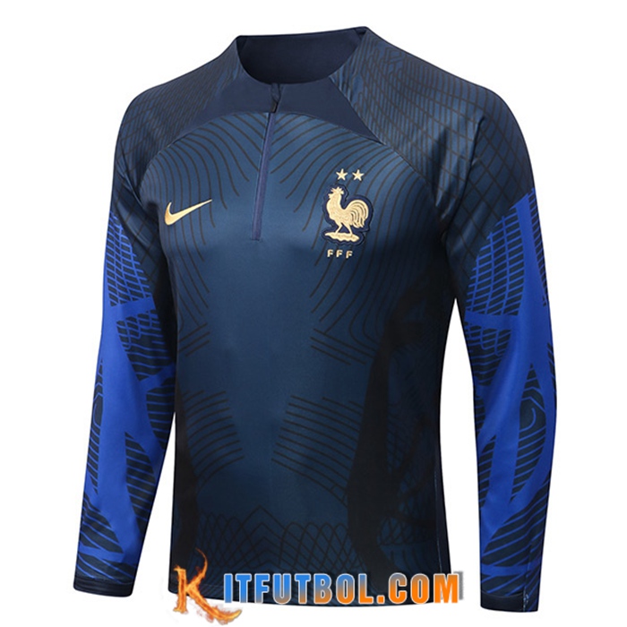 Sudadera De Entrenamiento Francia Pattern Azul marino 2022/2023