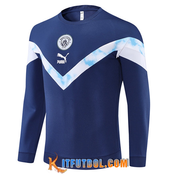 Sudadera De Entrenamiento Manchester City Azul marino 2022/2023