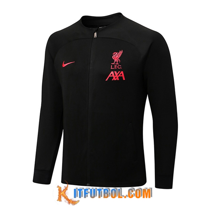 Chaquetas Futbol FC Liverpool Negro 2022/2023
