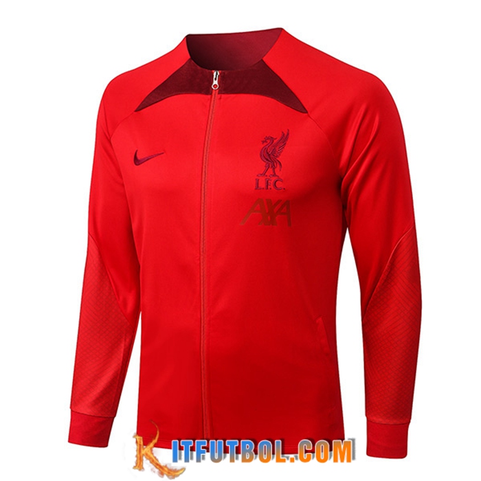 Chaquetas Futbol FC Liverpool Rojo 2022/2023