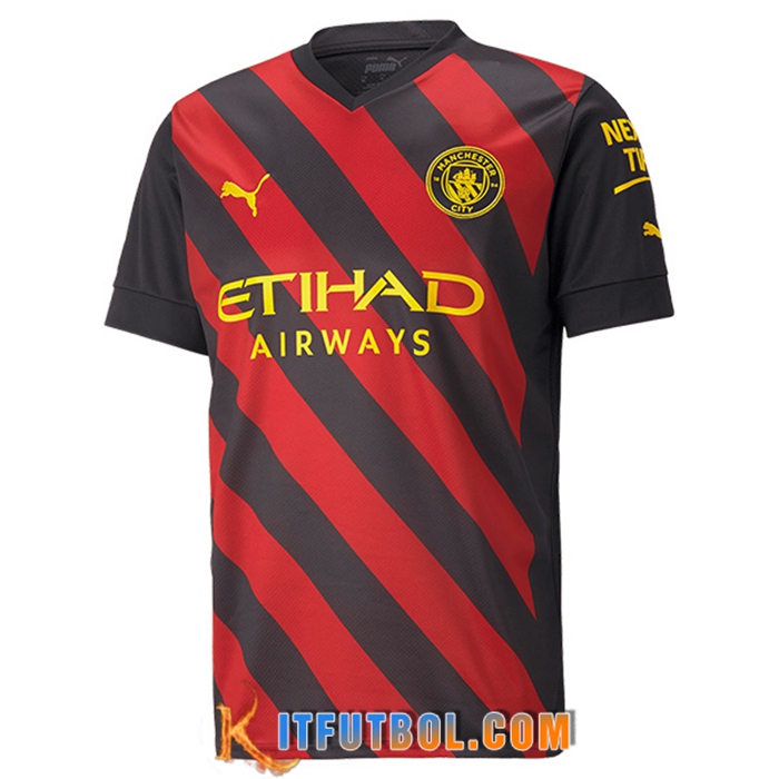 Nueva Camisetas De Futbol Manchester City Segunda 2022/2023