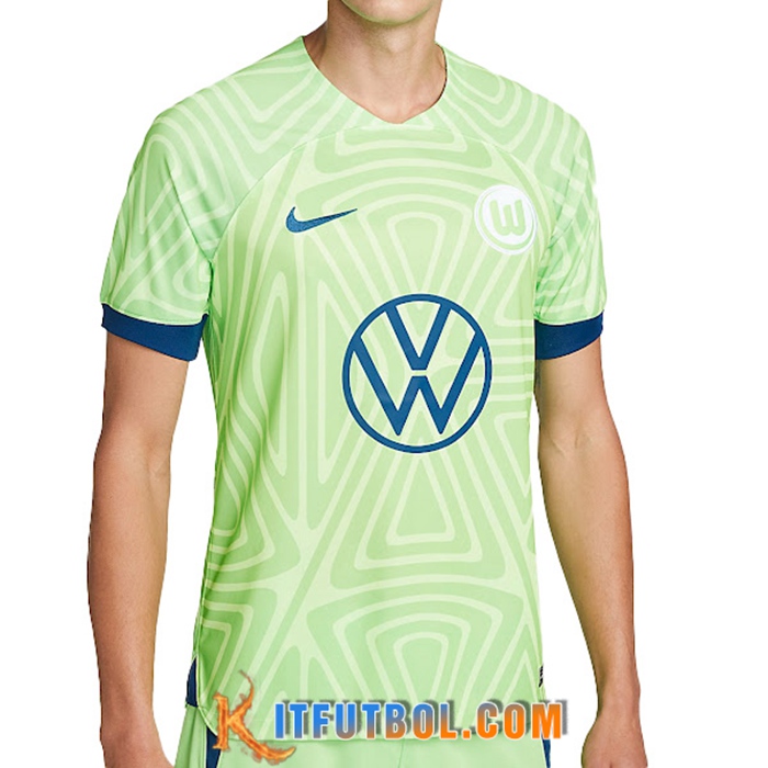 Nueva Camisetas De Futbol Vfl Wolfsburg Primera 2022/2023