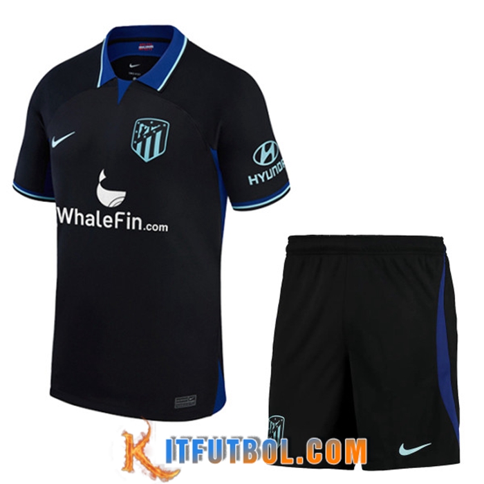 Camisetas De Futbol Atletico Madrid Segunda + Cortos 2022/2023
