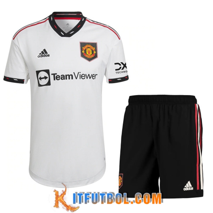 Camisetas De Futbol Manchester United Segunda + Cortos 2022/2023