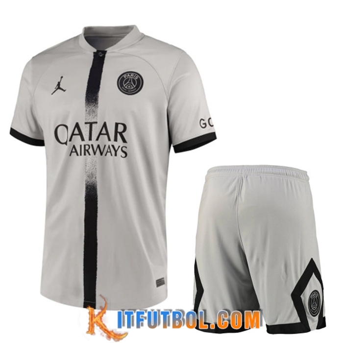 Camisetas De Futbol PSG Segunda + Cortos 2022/2023
